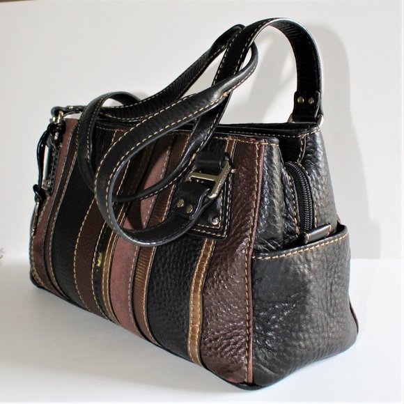 Fossil Handbags - Fossil Patchwork Organizer Shoulder Bag